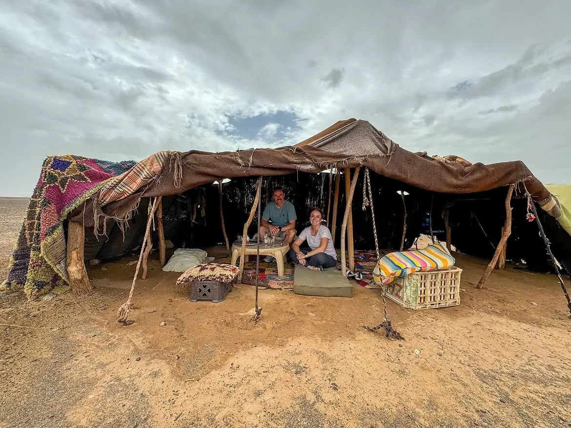 Nomad visit Merzouga